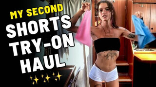 MY SECOND SHORTS TRY-ON HAUL | Day | 14