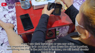 7. Creative makes a cellphone stand from used cardboard || salsa erawati || tutorial || creative