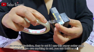 8. Creative makes a cellphone stand from used cardboard || salsa erawati || tutorial || creative