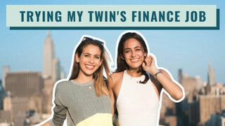 I Tried My Twin Sister’s Job | A Day Working In Finance | Lucie Fink