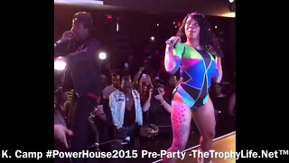 4. Woman Strips On Stage During K. Camp’s Powerhouse Pre-Party Performance in NY! & He Snapchats It!