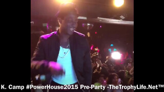 7. Woman Strips On Stage During K. Camp’s Powerhouse Pre-Party Performance in NY! & He Snapchats It!