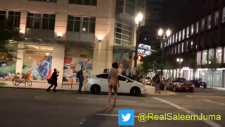 6. INSANE ANTIFA STRIPS NAKED TO PROTEST POLICE! (ALSO FOOTAGE OF ANTIFA THROWING EXPLOSIVES!)