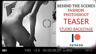 Fashion Topless Photoshoot Behind The Scenes