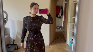 10. Try On Haul: See-Through Dresses, Clothes