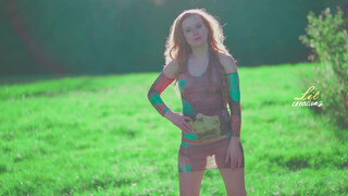 7. London Fashion Week Model Inga catwalk pretty little things part 19