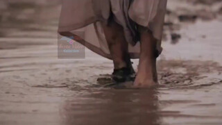 8. Enjoying in wet transparent dress