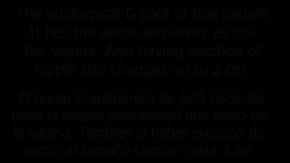 1. Can the G spot in the vagina have the same sensitivity as the rest of the vagina? second part