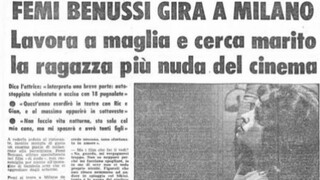 5. FEMI BENUSSI la star del cinema erotico che disse BASTA al nudo