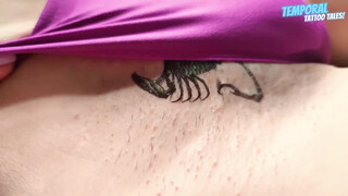 10. TEMPORARY TATTOO | Magic tattoo Beautiful Scorpion ???? #011