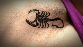TEMPORARY TATTOO | Magic tattoo Beautiful Scorpion ???? #011