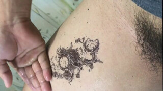 How to remove Temporary Tattoo of Ancient Watch! Temporary tattoo | BABY Temporary Tattoo