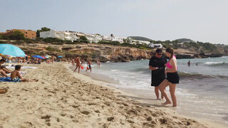 10. Ibiza Cala Tarida 4k Beach Walk Spain