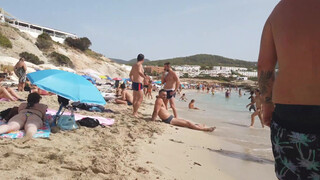 2. Ibiza Cala Tarida 4k Beach Walk Spain