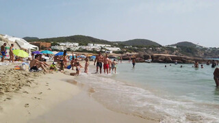 3. Ibiza Cala Tarida 4k Beach Walk Spain