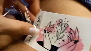 3. CHERRY TEMPORARY TATTOO