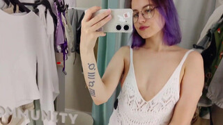 5. Transparent Lingerie try On Haul