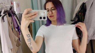 5. Try On Haul Seethrough Lingerie Very revealing Try On Haul #3