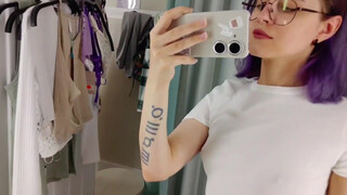 6. Try On Haul Seethrough Lingerie Very revealing Try On Haul #3