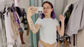 7. Try On Haul Seethrough Lingerie Very revealing Try On Haul #3