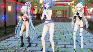 5. MMD R-18 | Oki Aoi, Toki, Iori ????