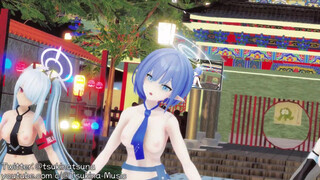 6. MMD R-18 | Oki Aoi, Toki, Iori ????