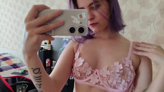 3. Try On Haul Seethrough Lingerie Very revealing Try On Haul #5