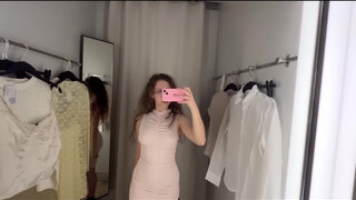 1. See-through Try On Haul | Trying on Transparent clothes at the mall