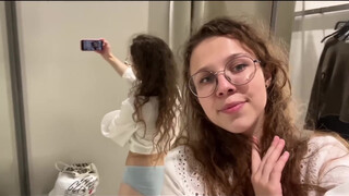 10. See-through Try On Haul | Trying on Transparent clothes at the mall