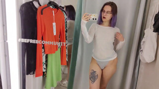 5. Try On Haul Seethrough Lingerie Very revealing Try On Haul #7