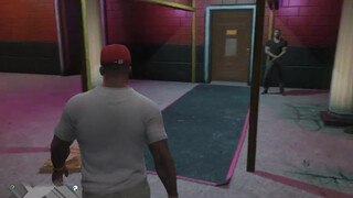 1. GTA 5 PC Franklin Gets A Nude Lap Dance From Peach