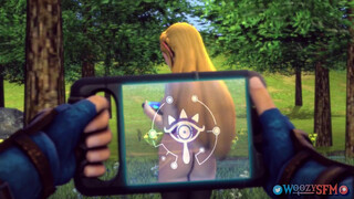 1. Zelda Nude X-Ray Vision
