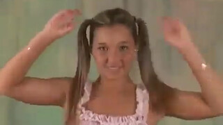 9. Cute teen girl dancing ! Dancing Girl