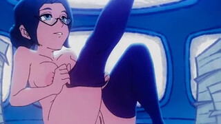 8. Miss Pauling Sexy Nude Animation