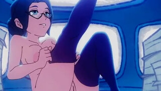 9. Miss Pauling Sexy Nude Animation