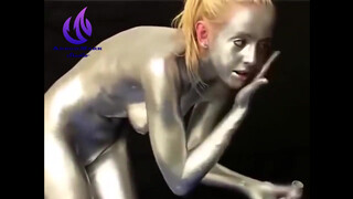 10. Nude Art Body Painting Fully Naked Girl & Boy Artist Movie Nude Fashion Undressing Lady Sexy Show