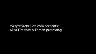 1. everydayrebellion.com presents – Aliaa Elmahdy & Femen protesting against Egyptian constitution