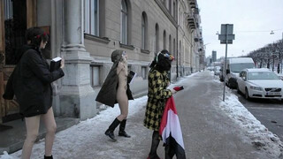 everydayrebellion.com presents – Aliaa Elmahdy & Femen protesting against Egyptian constitution