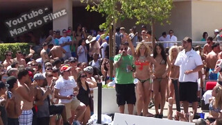 4. Wild bikini contest featuring Instagram model Jordan Carver showing her huge boobs!