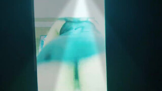 10. Hot dance mini Upskirt