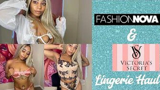 Fashionnova & Victoria Secret Lingerie Haul ✨