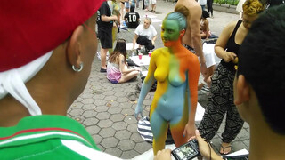 1. Body painting festival