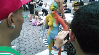 4. Body painting festival