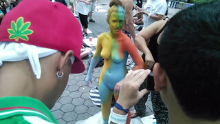 6. Body painting festival