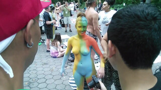 9. Body painting festival