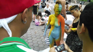 2. Body painting festival