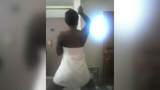 7. Nae nae fresh out the shower.:-)