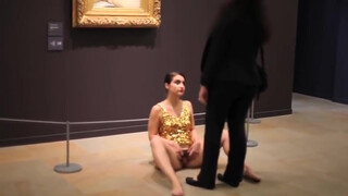 8. Performance Artist Does the Impossible, Shows Up Courbet’s “Origin of the World”