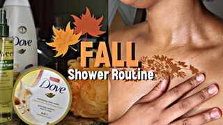 EVERYDAY FALL SHOWER ROUTINE 2021| AFFORDABLE PRODUCTS FOR SOFT GLOWY SKIN +SMELL GOOD | MANGO SCENT