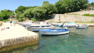 2. Croatia, Zadar City of Roman and Venetian Ruins Beach Walk 4K Walking Tour with Bikini Beach Hunter